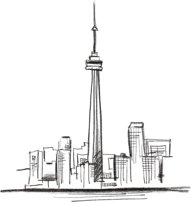 CN Tower Sketch